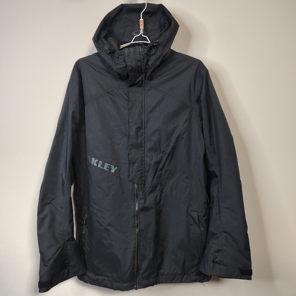 Oakley Jacket Men's Size XL Black Insulated Biozone FN Dry Waterproof Ski Snow